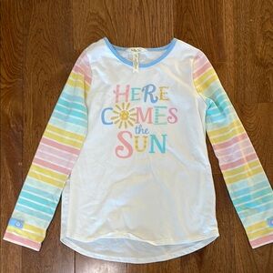 Matilda Jane. Colorful Kids Long Sleeve Shirt. NWOT